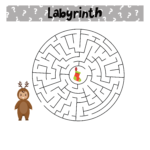 Labyrinth für Kinder ab 4 Jahren
